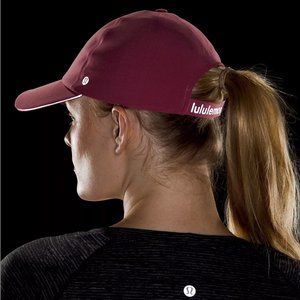 Lululemon Women's Fast and Free Running Hat Brier Rose Pink